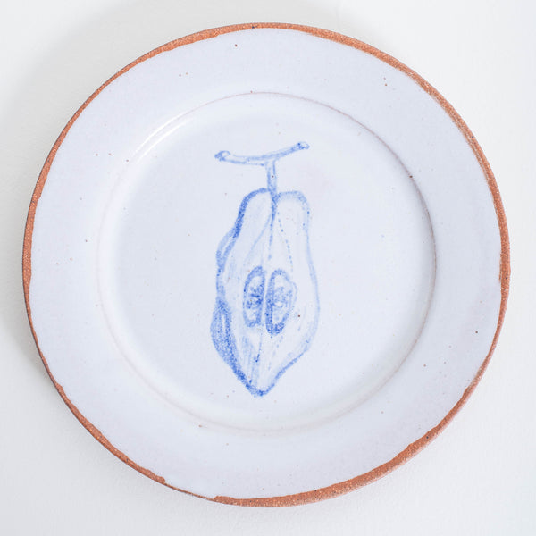 SIDE PLATE NO 2 - OLD CITRUS , HAND PAINTED