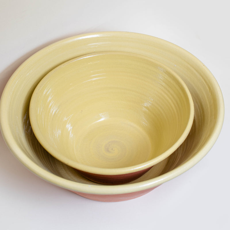 TERRACOTTA  BOWL EXTRA LARGE - WHITE